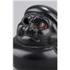 Image 8 : An ebony netsuke of Daruma