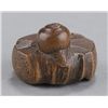 Image 6 : A wood netsuke of a snail.
