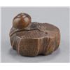 Image 7 : A wood netsuke of a snail.