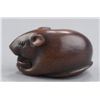 Image 3 : A wood netsuke of a rat.