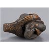 Image 3 : A wood netsuke of a monkey held in Eagle's Claw.