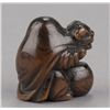 Image 6 : Group of two netsuke, various materials.