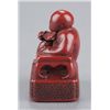 Image 4 : Group of two lacquer netsuke.