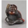 Image 10 : Group of three lacquer netsuke.