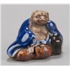 Image 7 : A group of two pottery netsuke.