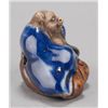 Image 8 : A group of two pottery netsuke.