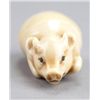 Image 5 : A marine ivory netsuke of a piglet.