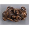 Image 4 : Group of 2 netsuke, various materials.