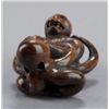 Image 8 : Group of 2 netsuke, various materials.