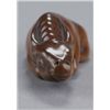 Image 4 : A wood netsuke of an ox.