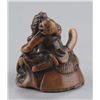 Image 2 : A wood netsuke of Kintoki.