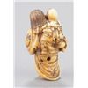 Image 4 : Group of two netsuke, various materials.