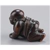 Image 9 : Group of two netsuke, various materials.