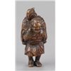 Image 2 : A wood netsuke of a Tekkai Sennin.