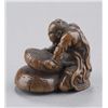 Image 4 : A wood netsuke of Nio.