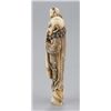Image 5 : An ivory netsuke of a Dutchman.