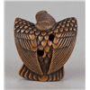 Image 3 : A wood netsuke of an eagle.