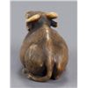 Image 4 : An ivory netsuke of a pregnant cow.