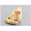 Image 5 : An ivory netsuke of a fox.