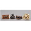 Image 1 : A group of 4 netsuke.