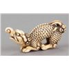 Image 3 : An Ivory netsuke of a baku.