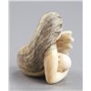 Image 4 : An ivory netsuke of a mermaid.