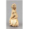 Image 2 : An ivory netsuke of a siniu and monkey.