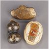 Image 1 : A group of three netsuke.