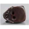 Image 6 : A wood netsuke of a skeleton.