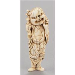 An ivory netuske of Gama Sennin.