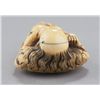 Image 7 : An ivory netsuke of Chokwaro.