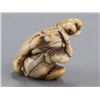 Image 4 : A group of two ivory netsuke.