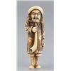 Image 1 : An ivory netsuke of a Dutchman.