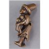 Image 3 : A boxwood netsuke of a Dutchman.