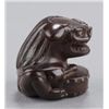 Image 6 : A group of two netsuke, various materials.