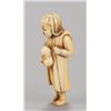 Image 9 : A group of two netsuke, various materials.