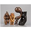 Image 1 : A group of four netsuke, various materials.