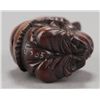 Image 3 : A group of three netsuke, various materials.
