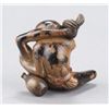 Image 10 : A group of two netsuke, various materials.