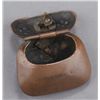 Image 10 : A pair of copper netsuke of ink pad pouches.