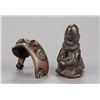Image 1 : A group of two metal netsuke.