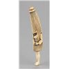 Image 4 : A stag antler netsuke of an umbrella ghost.