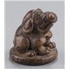 Image 8 : A group of two netsuke, various materials.