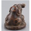 Image 9 : A group of two netsuke, various materials.