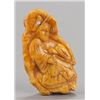 Image 9 : A group of four netsuke, various materials.