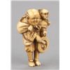 Image 2 : A group of five netsuke, various materials.