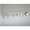 Image 1 : 3 Pair Faux Pearl Earrings  Clasp Style