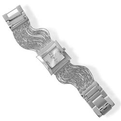 7"-7.75" Fashion Watch with Multistrand Band