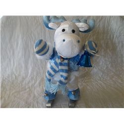 Avon Jingle Moose on Skis 12" Electronic