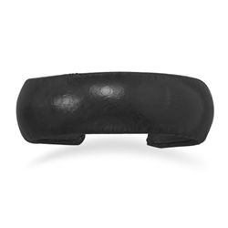 Black Snake skin cuff Bracelet